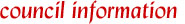 council information